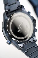 Hugo Boss Men's Watch Chronograph Globetrotter Blue PVD - HB1513824